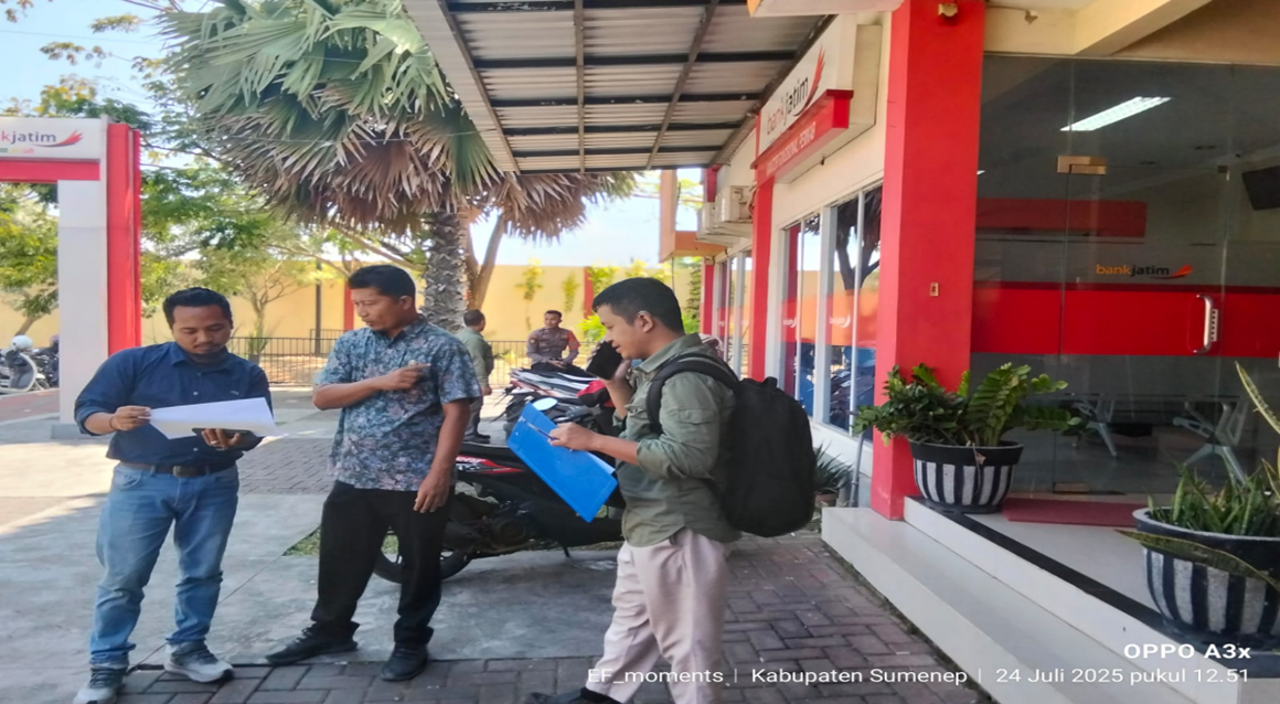 Sewa Aset Sebagian Tanah Bangunan Kantor Pemerintah untuk Kantor Fungsional Bank Jatim 3